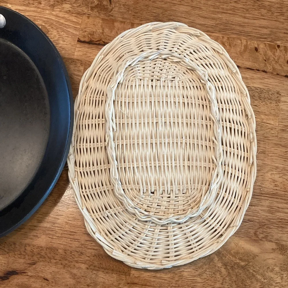 Commercial Aluminum Cookware Fajita Skillet with Hot Pad